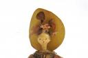 A grodnertal painted wood doll. Picture: GTH