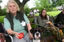 WINNERS: Winner of the non working dog class Glenda Tubbotts with Liesl