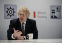 DEFENCE REVIEW: Prime Minister Boris Johnson speaks to employees during a visit to BAE Systems at Warton Aerodrome, to mark the publication of the Integrated Review and the Defence White Paper (pic: Christopher Furlong/PA Wire)