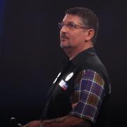 MEANS BUSINESS: Gary Anderson was on ruthless form against Devon Petersen (pic: Adam Davy/PA Wire)
