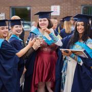 Over 400 students completed their university-level or professional qualifications at UCS in 2023, in a range of subjects.