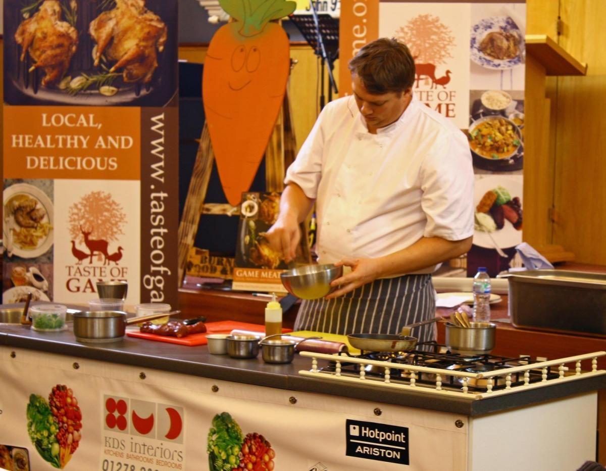 PROFESSIONAL chef's shocased their talents on the KDS 'Fresh Ideas' Stage.