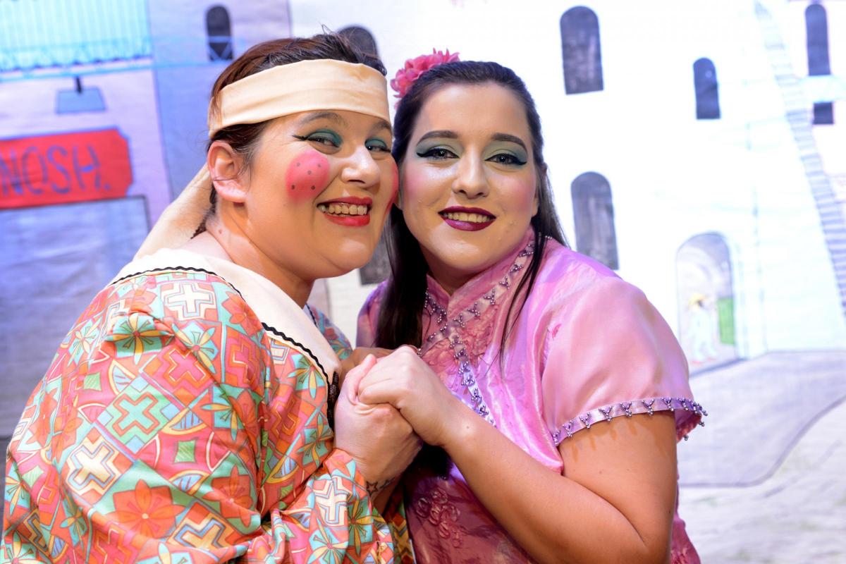 Burnham-on-Sea District pantomime Aladdin dress rehearsal 2017