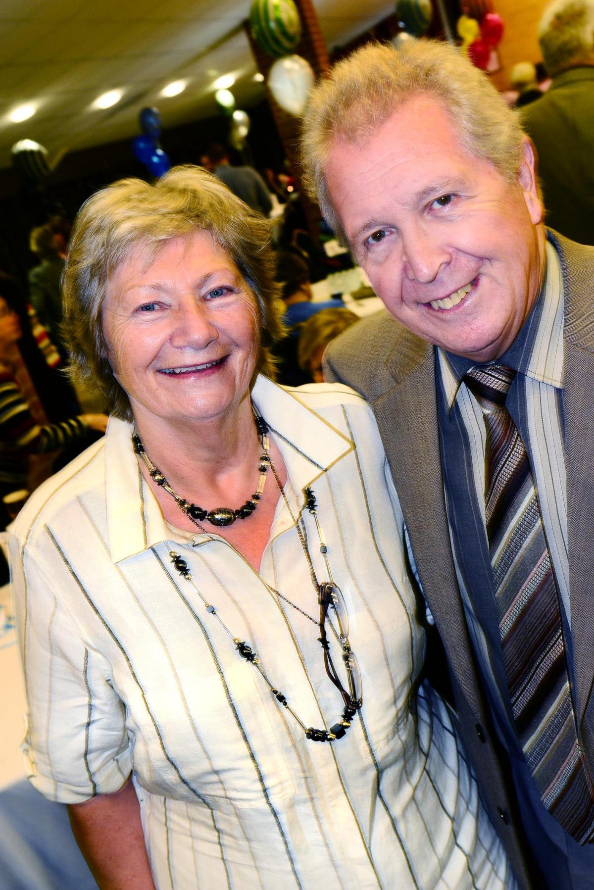 HAPPY: Don Newman and Shirley Ashton