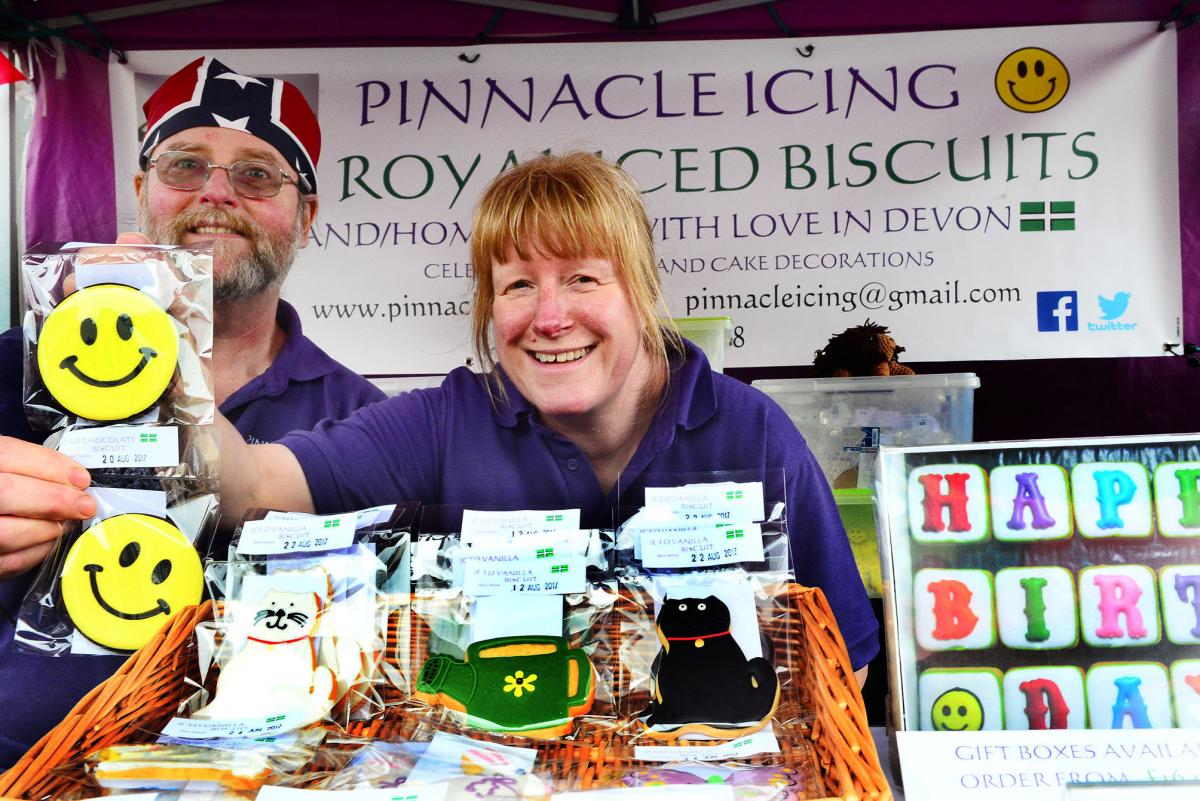 JOY: Geoff and Jenny Pinn from Pinnacle Icing