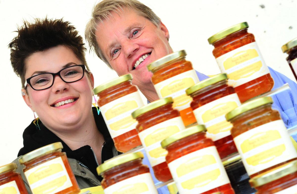 TRADING:Sophie Redican and Jenny Webber from Sugar and Spice Preserves