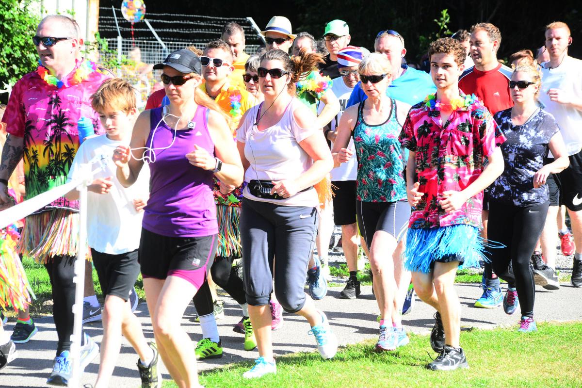 Park run in fancy dress for second anniversary