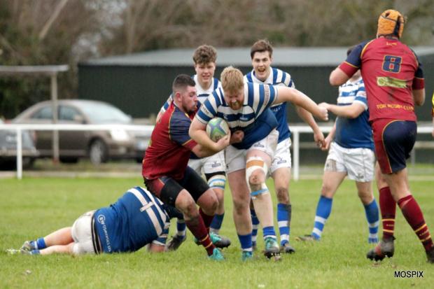 WELCOME BACK: Burnham-on-Sea Rugby Club’s players are to return to training on April 1 (pic: Mo Hunt/Mospix)