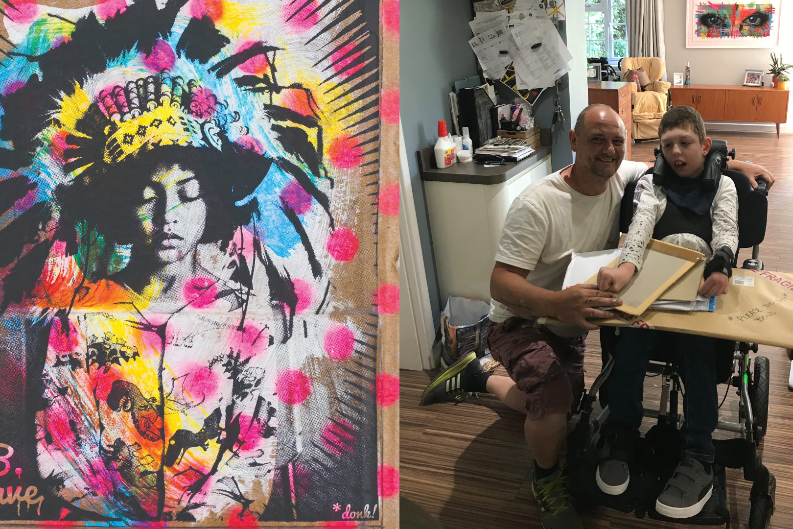 Family's 'thank you' to hospital became 'monster project' that raised £100k | Burnham and Highbridge Weekly News - Vimarsana News