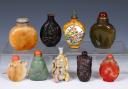 Snuff bottles from Beaminster. Picture: Charterhouse