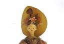 A grodnertal painted wood doll. Picture: GTH