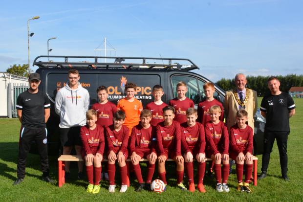 Burnham U13's in their new sponsored kitMike Lang Photography