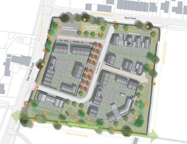 Burnham and Highbridge Weekly News: PLAN: How the new development could look. PICTURE: Walsingham Architects