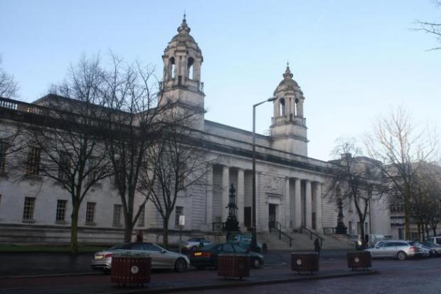 GUILTY: Roland Long admitted the historic rape when he appeared at Cardiff Crown Court