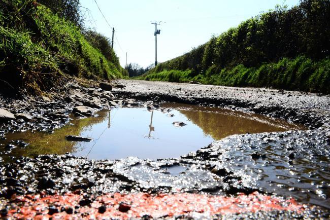 The number of potholes has droppe considerably since 2010, but there are still almost 20,000