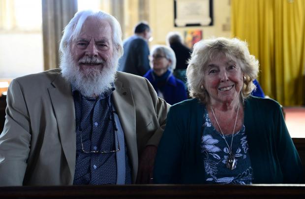 Burnham and Highbridge Weekly News: David Cound and Brenda Walker.