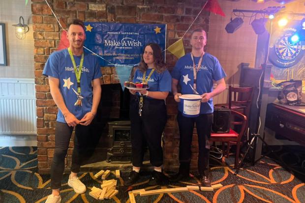 The Old Manor in Weston-Super-Mare raised funds for Make-A-Wish