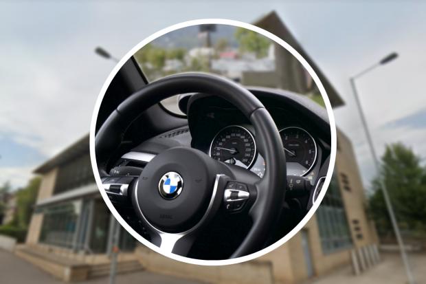 A Somerset teenager has been ordered to pay compensation after causing criminal damage to a  BMW X5. Picture: Google Street View (main), Pixabay (inset)