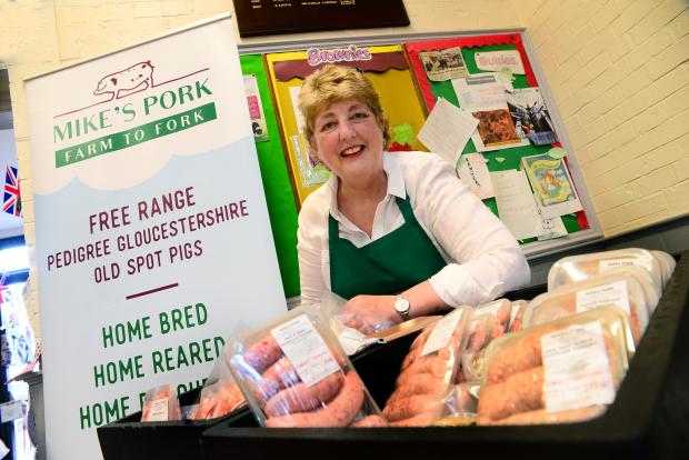 Burnham and Highbridge Weekly News: Jane Smith of Mike's Pork.