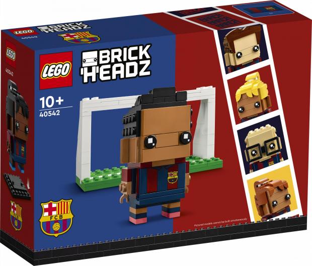 Burnham and Highbridge Weekly News: LEGO® BrickHeadz™ FC Barcelona Go Brick Me. Credit: LEGO