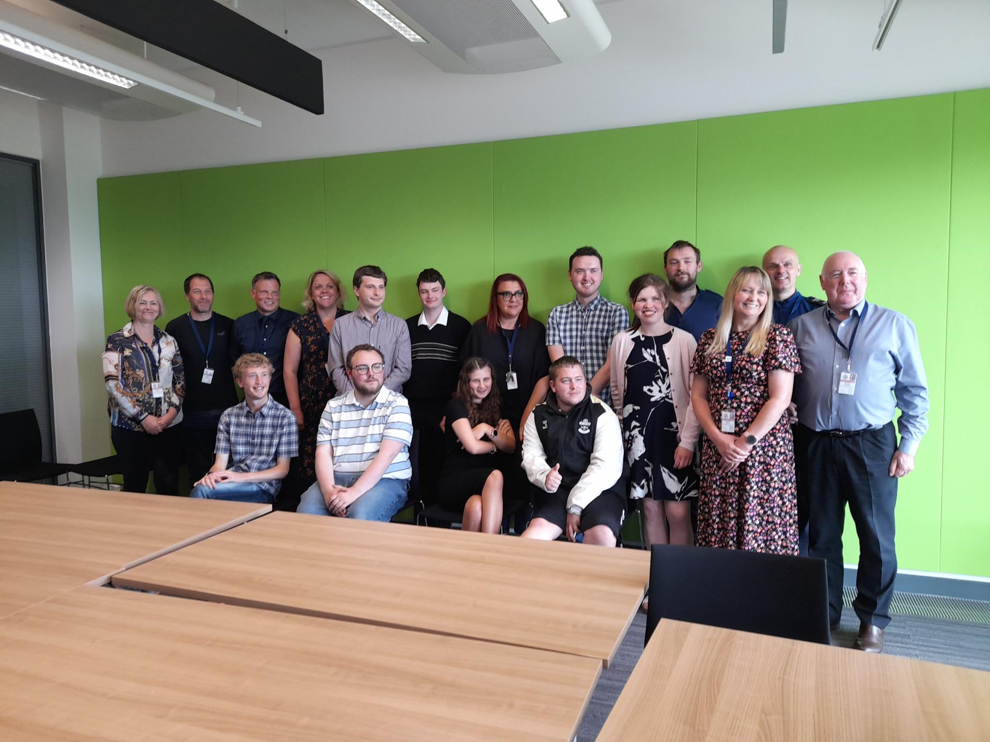 Eight young people with SEN needs complete police internship scheme | Burnham and Highbridge Weekly News - Vimarsana News