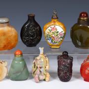 Snuff bottles from Beaminster. Picture: Charterhouse