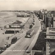 A photo of the Esplanade from the 1950s.