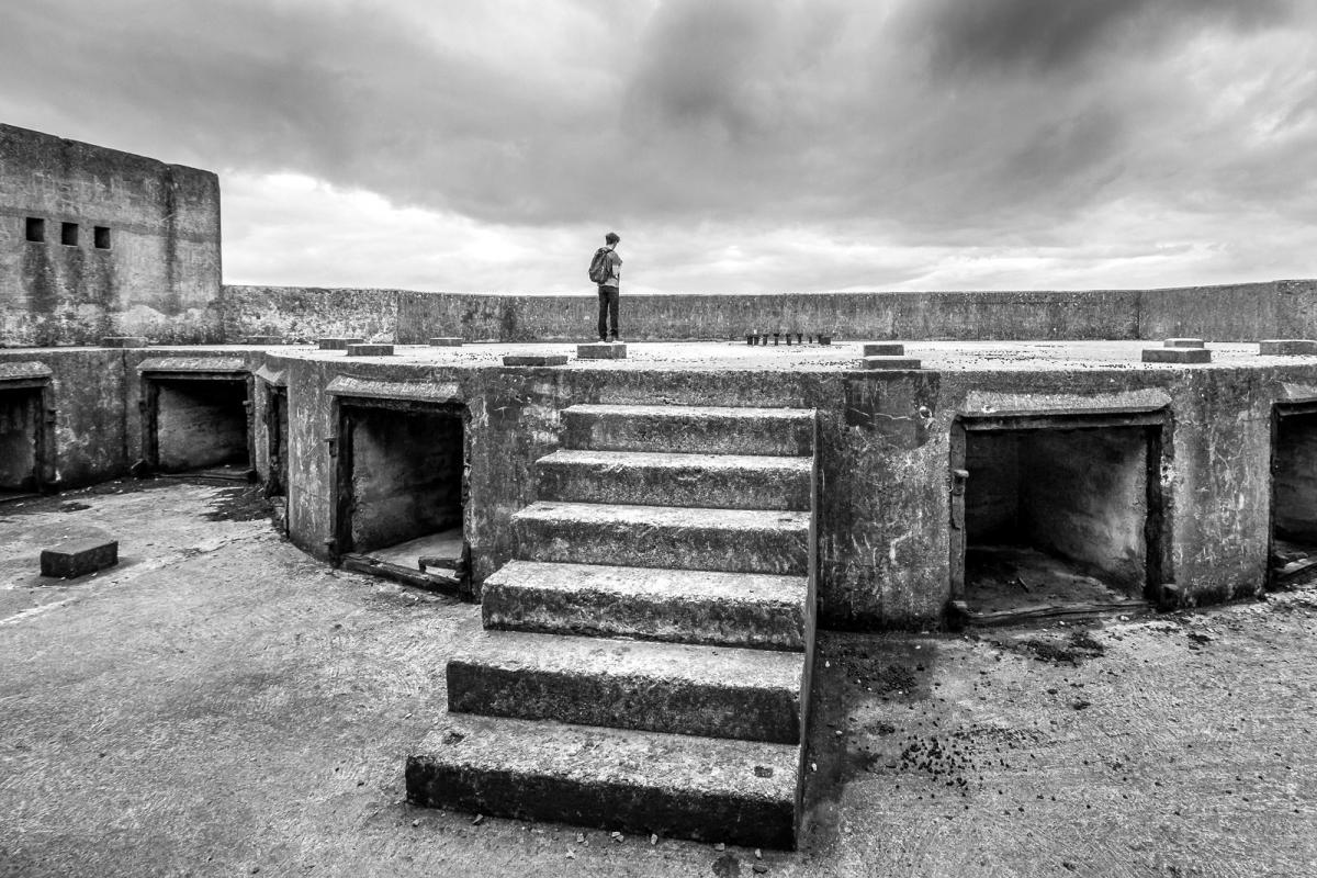 EMOTION: At Brean Down Fort, by Martin Grant. PUBLISHED: April 6, 2017
