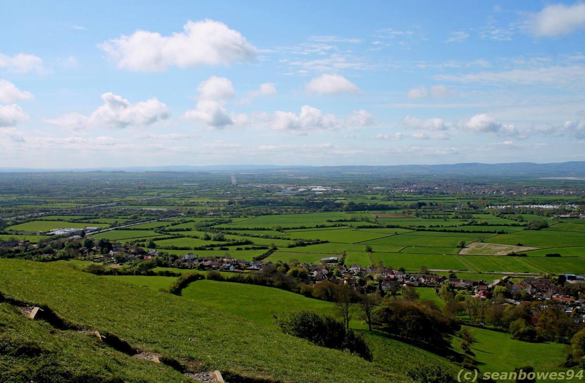 View from Brent Knoll by Sean Bowes. PUBLISHED: April 20, 2017
